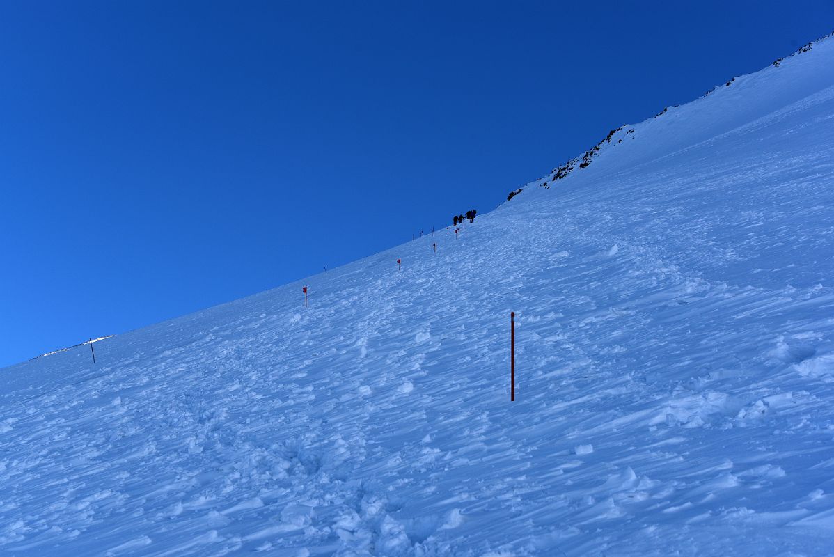06A Climbing The Traverse On Mount Elbrus Just After Sunrise